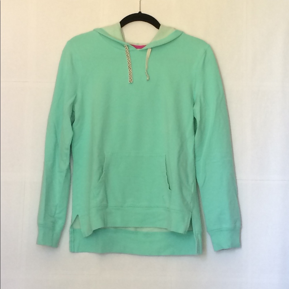 Aqua Hooded Sweatshirt